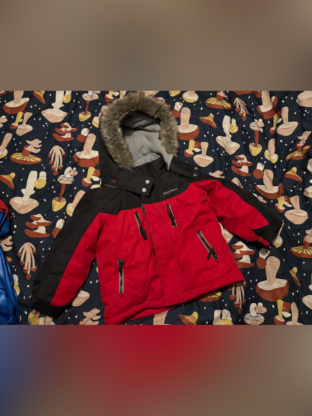 24 month red Oshkosh jacket winter coat